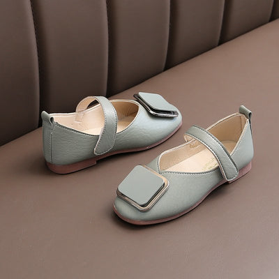 Zapatos de Cuero Suave Retro para Niñas - Diseño Versátil - Image 13