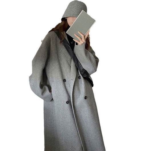 Abrigo de Lana Elegante Largo hasta la Rodilla para Mujer - Image 17