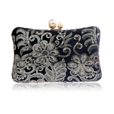 Cartera de Fiesta Retro con Lentejuelas Brillantes - Image 11