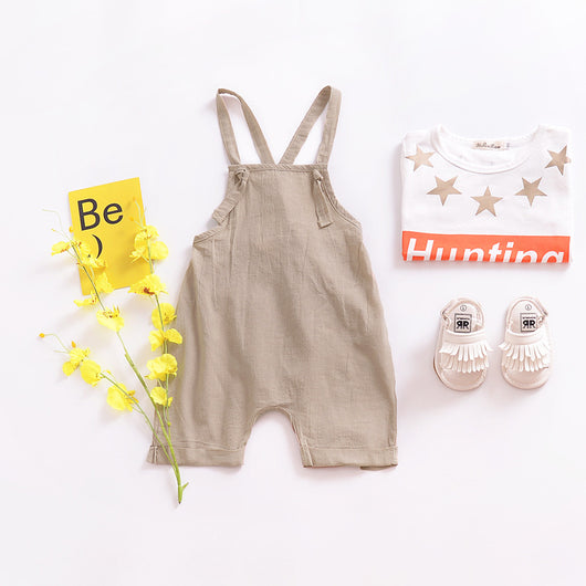 Overol Corto Infantil Unisex - Jumpsuit Trendy para Niños y Niñas - Image 11