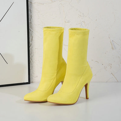 Botas Calcetín con Tacón Alto - Image 16