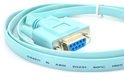 Cable de Red con Conectores RJ45 a Puerto Serial COM - Línea de Configuración para Router - Image 3