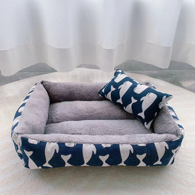 Cama de Lino Impermeable para Mascotas - Image 7