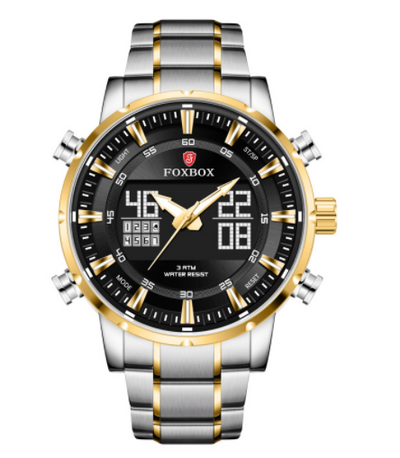 Reloj Deportivo Dual Display Multifuncional Resistente al Agua para Hombre - Image 8
