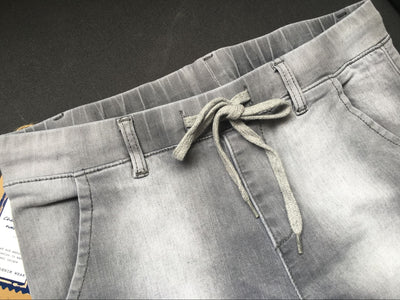 Pantalones Deportivos Elásticos Grises Talla Grande para Mujer - Image 11