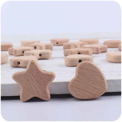 Adhesivo Dental Infantil de Madera de Haya - Juego DIY para Modelado - Image 4