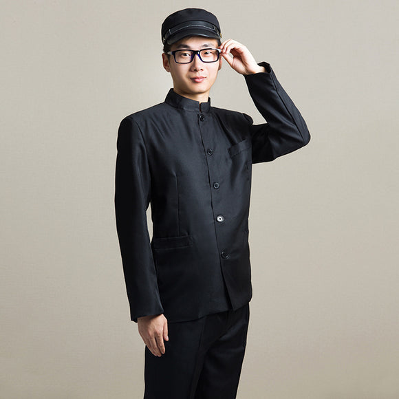 Men's Performance Slim-fit Zhongshan Suit