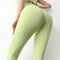 Pantalones Deportivos Talle Alto Moldeador Abdomen Mujer Peach