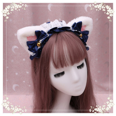 Diadema Lolita Gatita de Peluche con Encaje - Accesorio Anime Japonés - Image 70
