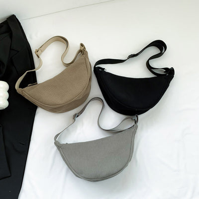 Bolsa de Lona Bandolera Compacta para Uso Diario - Image 3