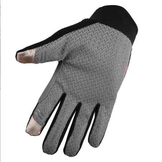 Guantes Deportivos Táctiles de Terciopelo para Montar a Caballo Resistentes al Viento - Image 7