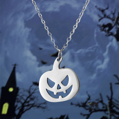 Collar con Dije de Calabaza y Fantasma para Halloween - Image 58