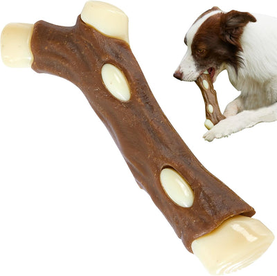 Juguetes para Masticar Perros Sabor Carne Real - Resistentes para Masticadores Agresivos