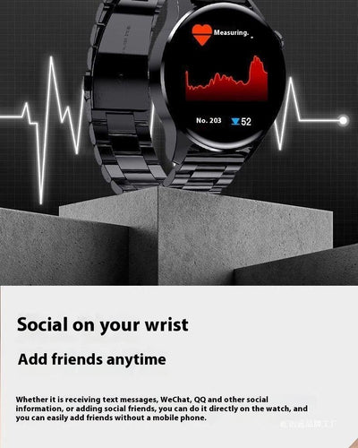 Reloj Inteligente Deportivo con Monitor de Presión Arterial y Bluetooth - Image 10
