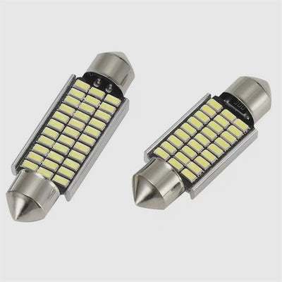 Luz LED Doble para Techo de Auto y Placa Patente - Decodificable