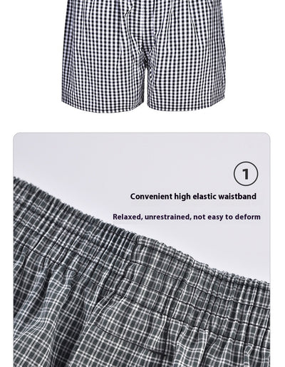 Pantalones Cortos Cuadrados Holgados para Casa - Comodidad Total - Image 16