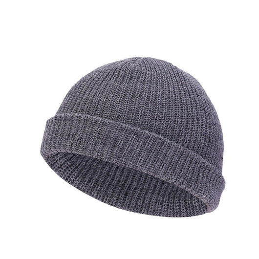 Gorro de Lana Tejido Estilo Coreano para Otoño e Invierno - Image 5