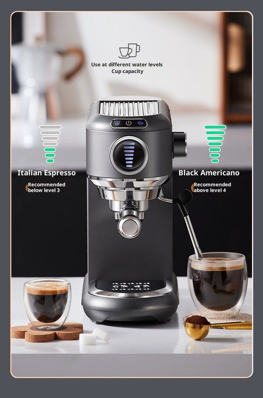 Cafetera Espresso Automática y Semiautomática con Vaporizador de Leche - Image 9