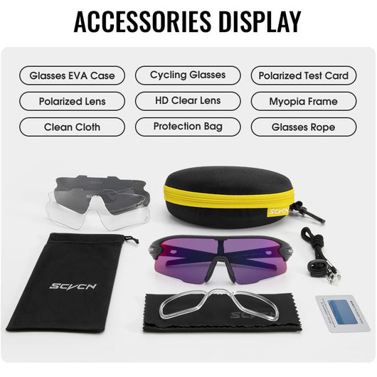 Gafas Deportivas para Ciclismo con Protección UV - Image 4