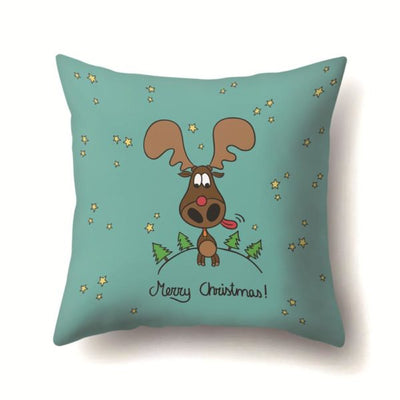 Funda de Cojín Navideño Terciopelo Suave con Estampado Digital - Image 11