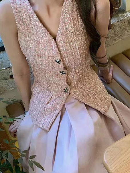 Conjunto Vestido Midi con Top Fresco para Verano - Image 15