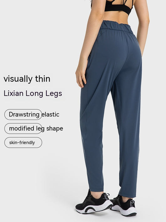 Pantalones Rectos Cintura Elástica Ajustable para Mujer - Image 14