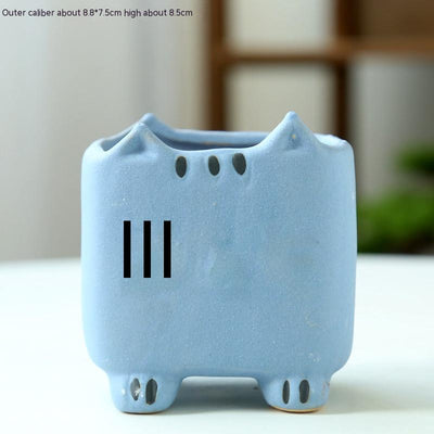 Maceta Decorativa Gato Adorable para Suculentas - Image 4