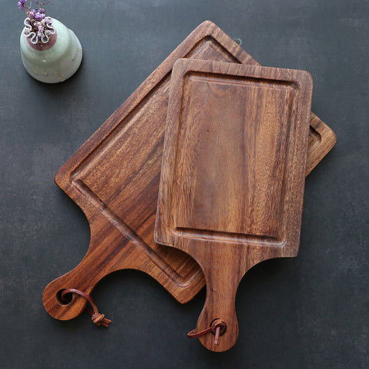 Tabla de Cortar Madera Maciza Estilo Japonés