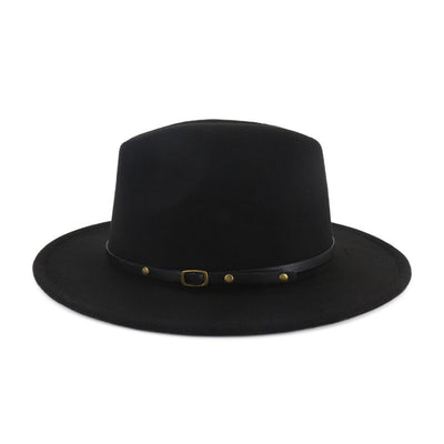 Sombrero Fedora Jazz con Combinación de Colores - Estilo Europeo y Americano - Image 3