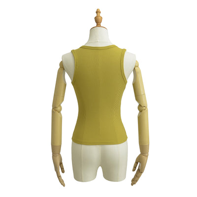 Top Corto Escote en U Profundo para Mujer - Image 3