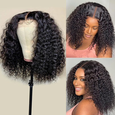 Peluca Bob Corto Jerry Curly Cabello Humano Premium Sunper Queen - Image 7