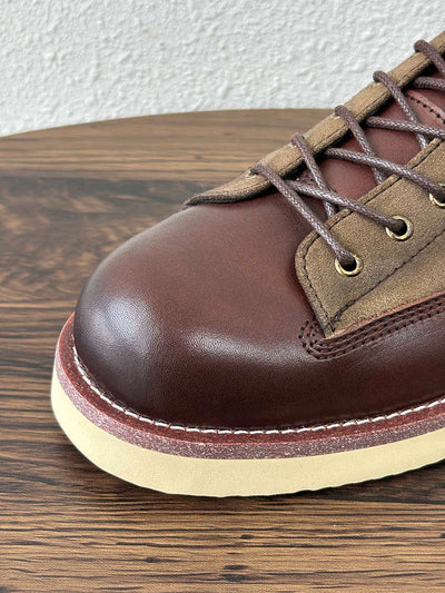 Zapatos Casuales Retro de Plataforma con Combinación de Colores - Image 5