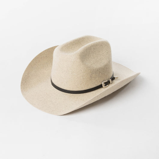 Sombrero Vaquero de Ala Ancha con Hebilla y Lana Pura - Image 23