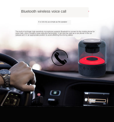 Parlante Inalámbrico Bluetooth con Luces LED Multicolor - Image 10