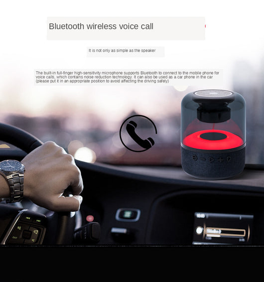 Parlante Inalámbrico Bluetooth con Luces LED Multicolor - Image 10