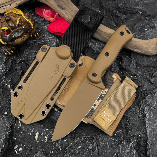 Cuchillo de Supervivencia Wilderness BK18-BK19 - Hoja Recta para Campismo y Pesca - Image 6