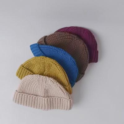 Gorro Infantil de Punto en Cuero Melón con Capucha - Image 16
