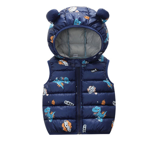 Sudadera Infantil con Capucha y Estampado de Caballo en Algodón Plumón - Image 3