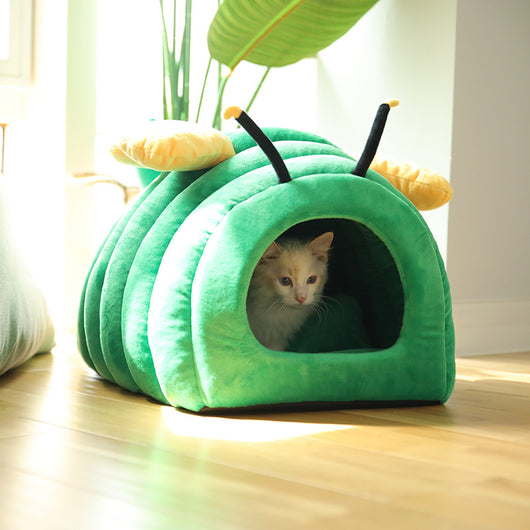 Cama Acogedora Semiencerrada para Mascotas con Efecto Calmante - Image 5