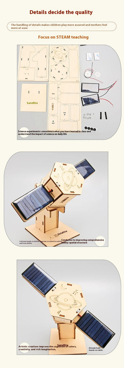 Kit Educativo de Energía Solar: Modelo de Satélite Artificial STEM - Image 9