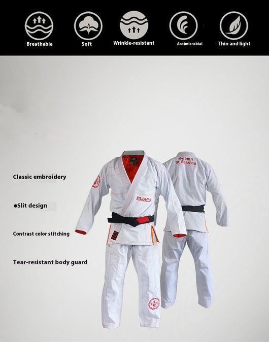 Traje de Jiu Jitsu Brasileño Unisex - Kimono de Entrenamiento Taoist - Image 9