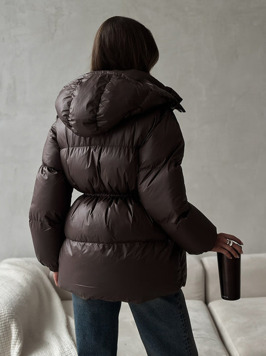 Chaqueta Térmica Acolchada con Capucha y Cierre - Image 13