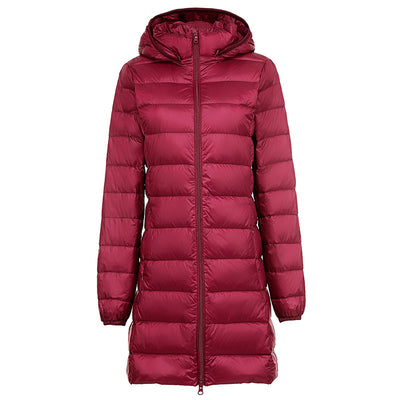 Abrigo Ligero de Plumas Desmontable para Otoño e Invierno - Image 4