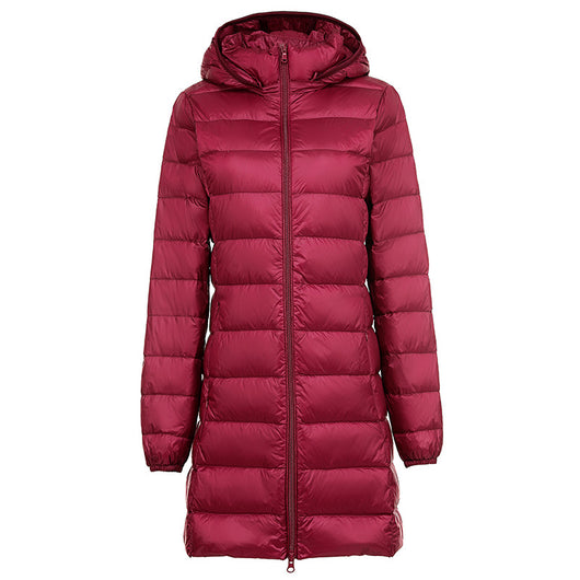 Abrigo Ligero de Plumas Desmontable para Otoño e Invierno - Image 4