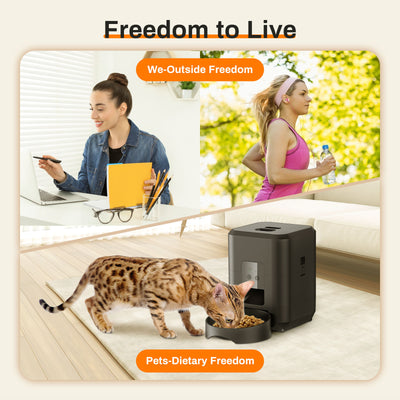 Comedero Automático Inteligente para Mascotas con Control Remoto y Dosificación Programada - Image 3