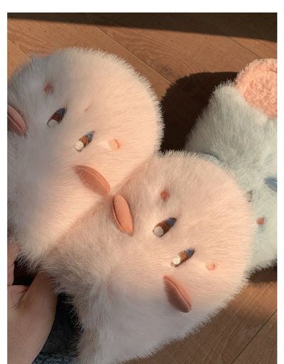 Pantuflas de Algodón con Diseño Cartoon para Estudiantes - Invierno - Image 15