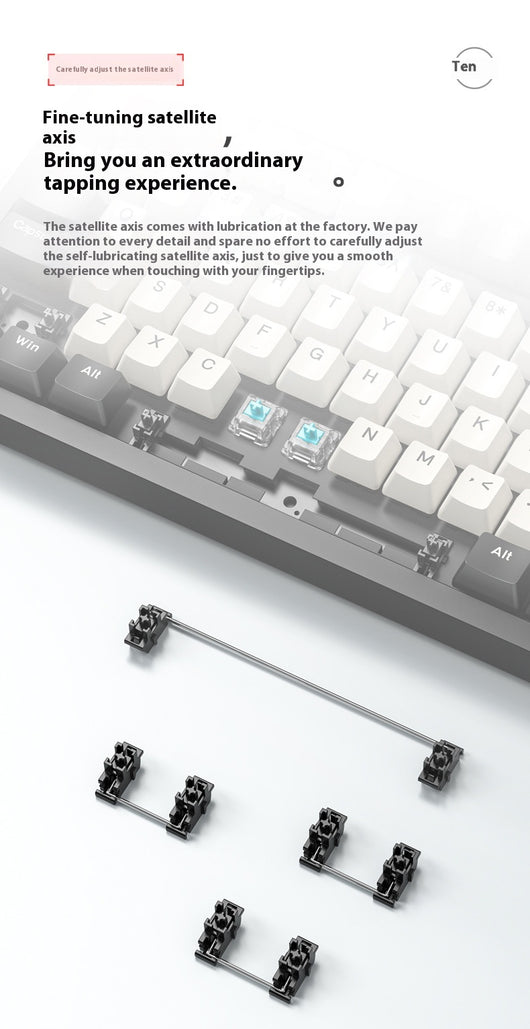Kit Teclado Mecánico Personalizado + Ratón Gaming de Precisión - Image 59