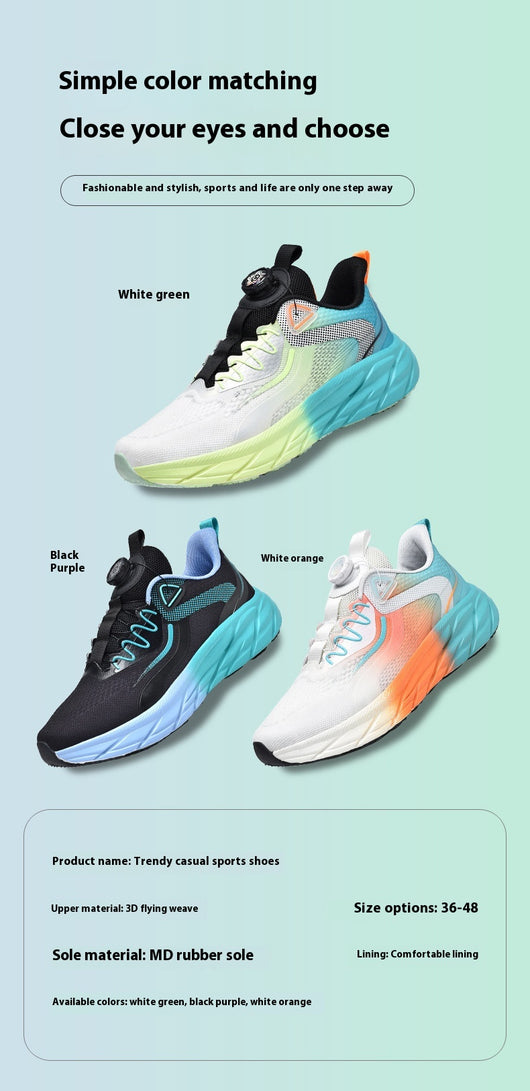 Zapatillas Deportivas Transpirables Talla Grande para Hombre - Comodidad y Estilo - Image 19