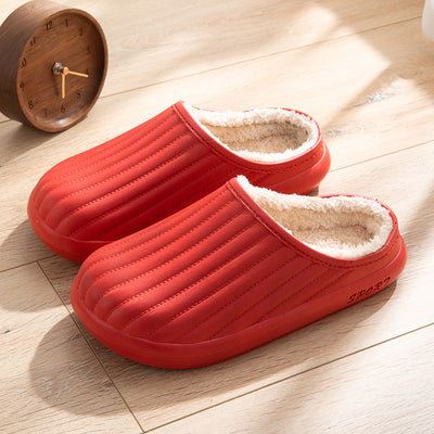 Pantuflas de Algodón para Hombre Impermeables con Talón Reforzado - Image 9