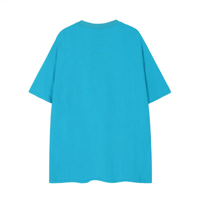 Camiseta Estampado Animal Abstracto de Manga Corta para Hombre - Image 11